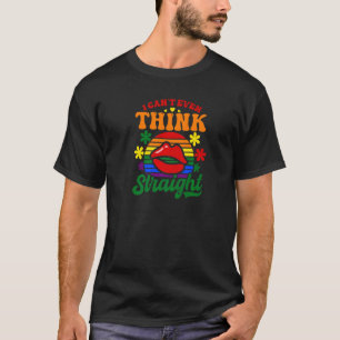 T-shirt Fierté LGBTQ Pro Can't Think Straight