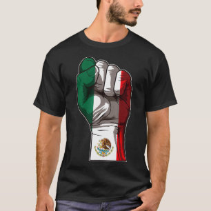 T-shirt Fierté mexicaine - Drapeau mexicain - Hecho En