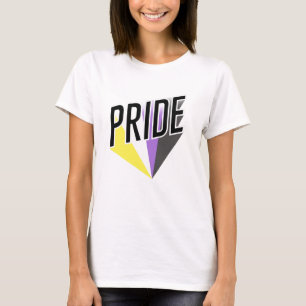 T-shirt Fierté non binaire éclatée