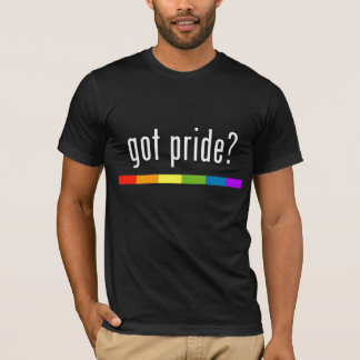 T-shirt Fierté obtenue : Gay pride