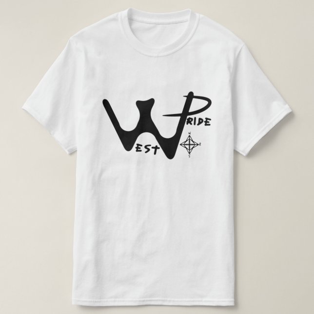 T-shirt Fierté occidentale (Design devant)