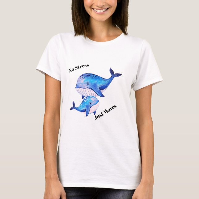 T-Shirt Fierté Océanique Sans Stress (Devant)