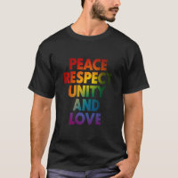 Fierté Paix Respect Unité Et Amour