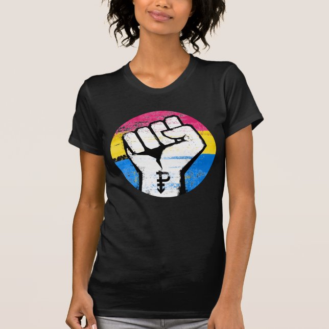T-Shirt Fierté Pansexuelle (Devant)