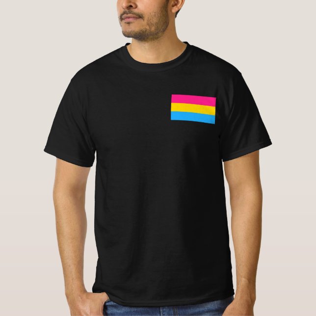 T-shirt Fierté pansexuelle (Devant)