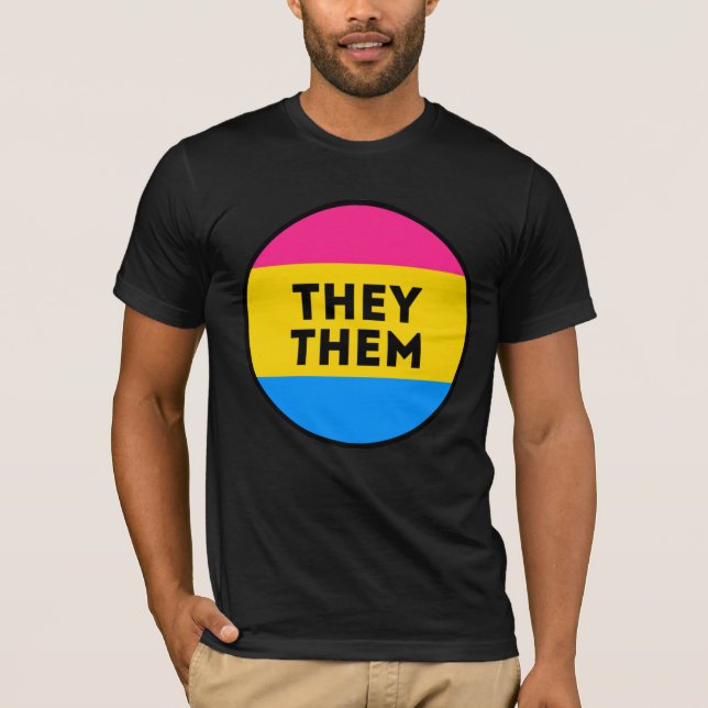 T-Shirt Fierté Pansexuelle (Devant)