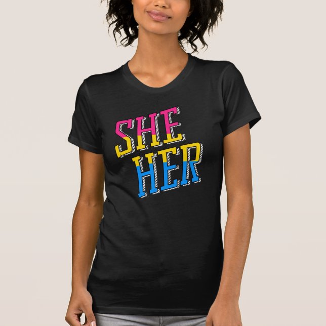 T-Shirt Fierté Pansexuelle (Devant)