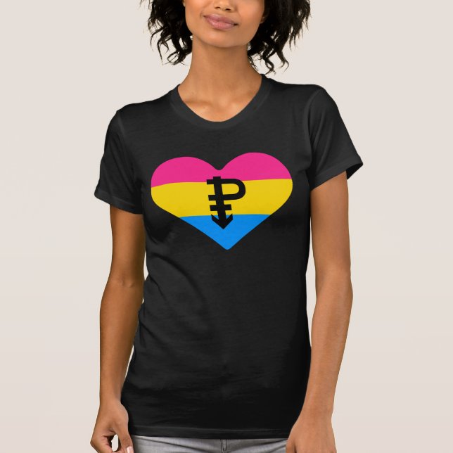 T-Shirt Fierté Pansexuelle (Devant)