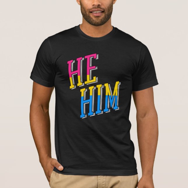 T-Shirt Fierté Pansexuelle (Devant)