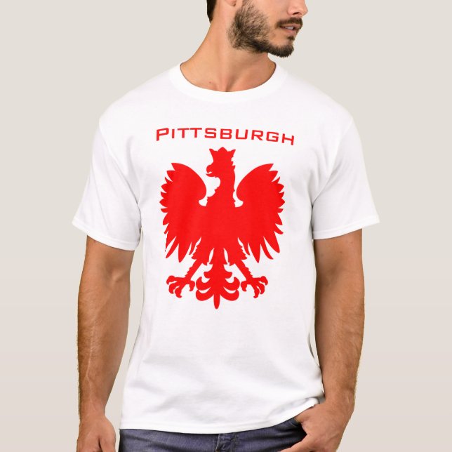 T-shirt Fierté polonaise de Pittsburgh (Devant)