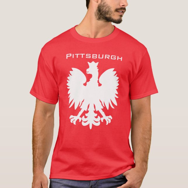 T-shirt Fierté polonaise de Pittsburgh (Devant)