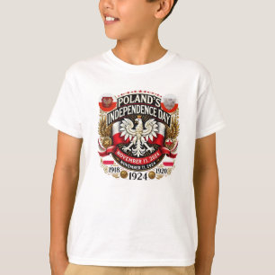 T-shirt Fierté polonaise : Fête de l'Indépendance 2024
