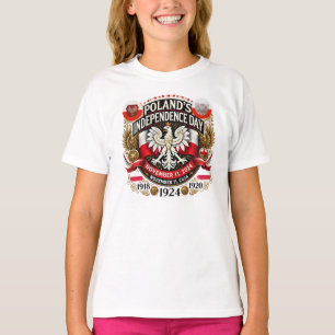 T-shirt Fierté polonaise : Fête de l'Indépendance 2024 ENF