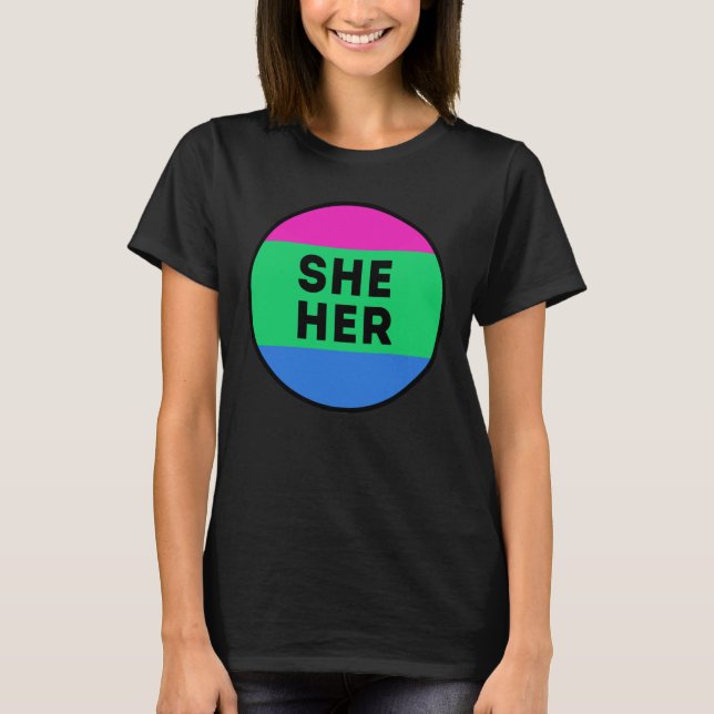 T-Shirt Fierté Poly (Devant)