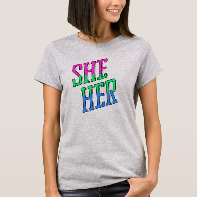 T-Shirt Fierté Poly (Devant)