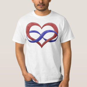 T-shirt Fierté polyamérale Coeur infini