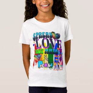 T-Shirt Fierté Répandre l'amour et non la haine