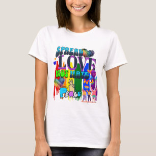 T-shirt Fierté Répandre l'amour pas la haine