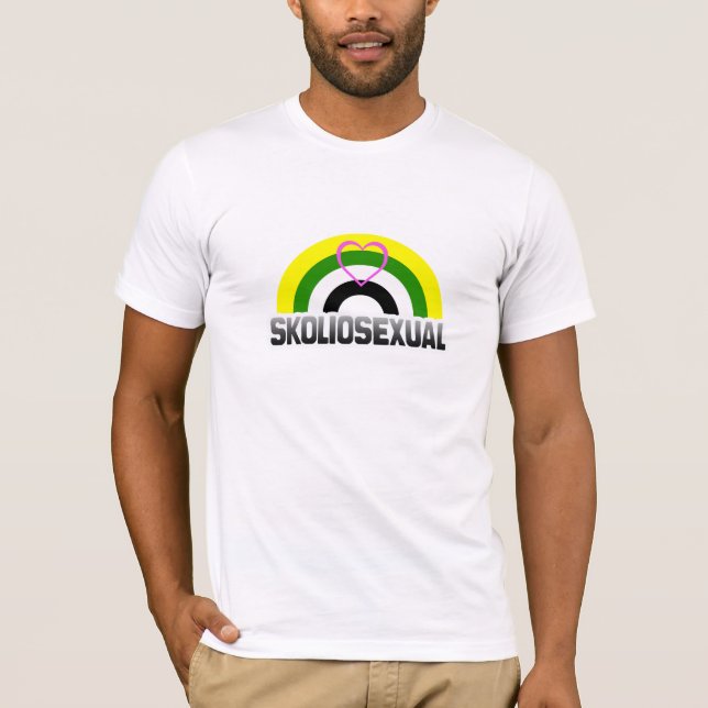 T-shirt Fierté skoliosexuelle (Devant)