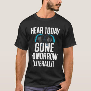 T-shirt Fierté Sourde Asl A Arrêté D'Écouter Mon Identité
