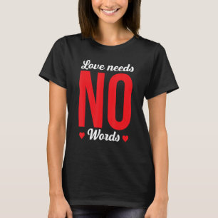T-shirt Fierté sourde ASL Geste de la main de l'aide à l'a