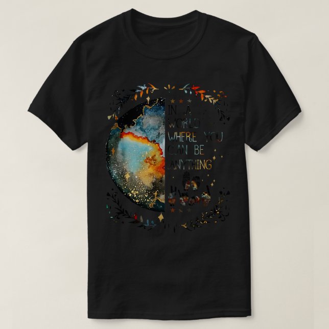 T-shirt Fierté Sourde Être Tout (Design devant)