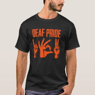 T-shirt Fierté sourde Langue des signes