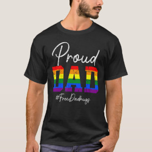 T-shirt Fierté Support Lgbtq Lgbt Rainbow Gay Gratuit Papa