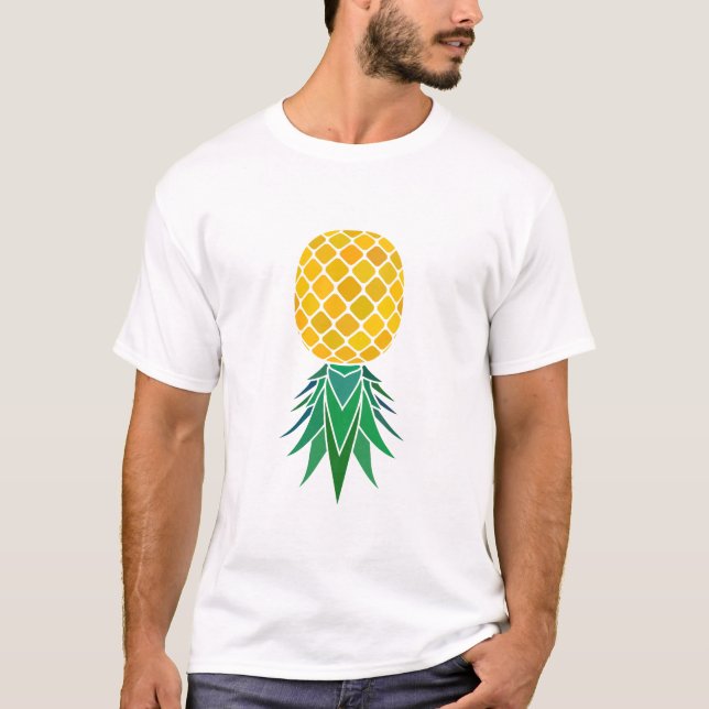 T-shirt Fierté Swinger (Blanc) (Devant)