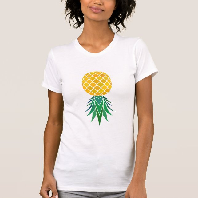 T-shirt Fierté Swinger (Blanc) (Devant)