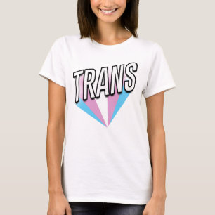 T-shirt Fierté Trans éclatée Trans