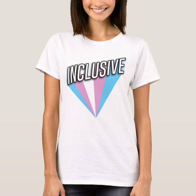 T-shirt Fierté Trans - Inclusif (Devant)