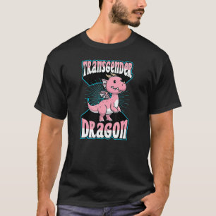 T-shirt Fierté Transgenre Dragon Lgbtq Mythique Transgenre