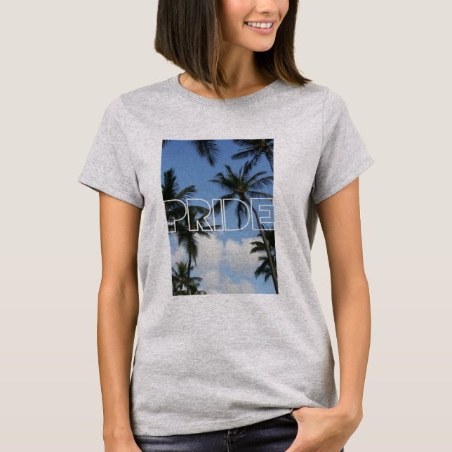 T-shirt Fierté tropicale (Devant)
