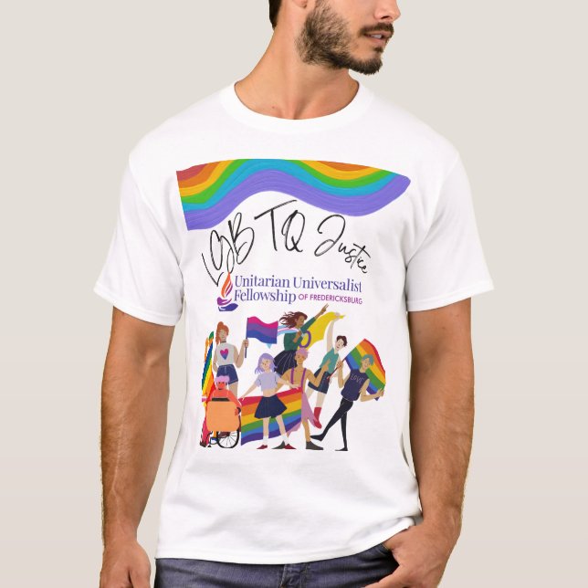 T-shirt Fierté UUFF (Devant)