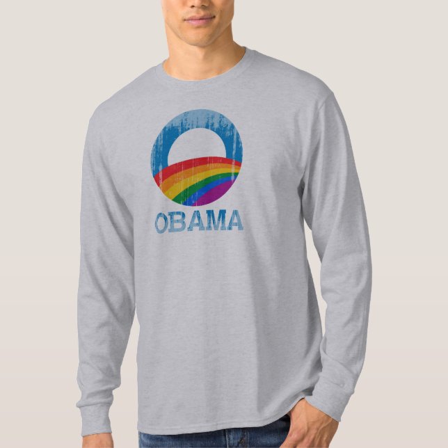 T-shirt Fierté Vintage.png d'Obama (Devant)