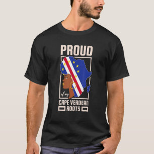 T-shirt Fiertes racines cap-verdiennes Mois de l'histoire