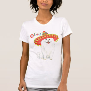 T-shirt Fiesta American Eskimo Chien