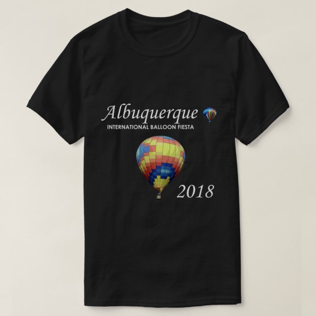 T-shirt Fiesta Balloon International d'Albuquerque (Design devant)