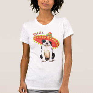 T-shirt Fiesta Boston Terrier