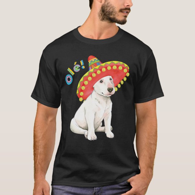 T-shirt Fiesta Bull Terrier (Devant)