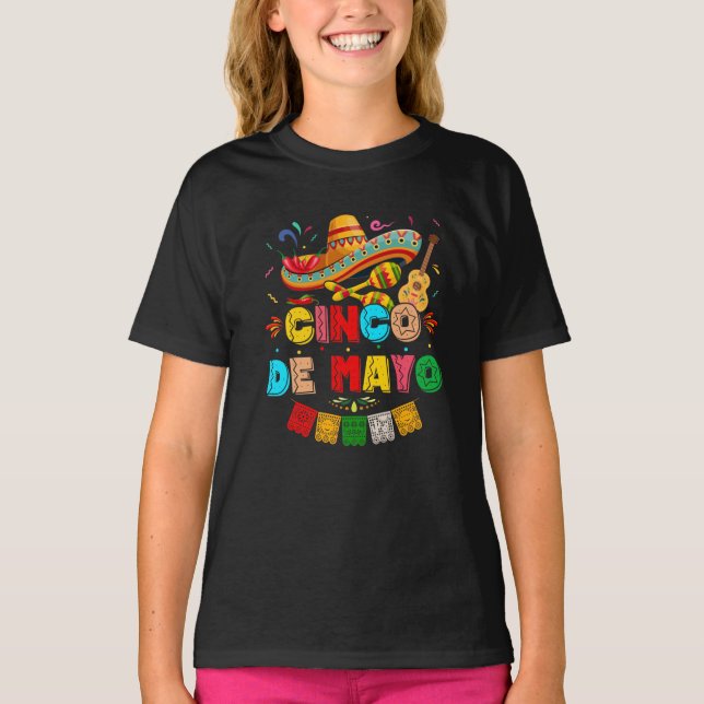 T-shirt Fiesta Cinco de Mayo (Devant)