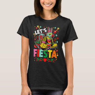 T-shirt Fiesta Cinco De Mayo Camisa Mexicana Hombre