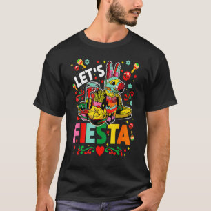 T-shirt Fiesta Cinco De Mayo Camisa Mexicana Hombre