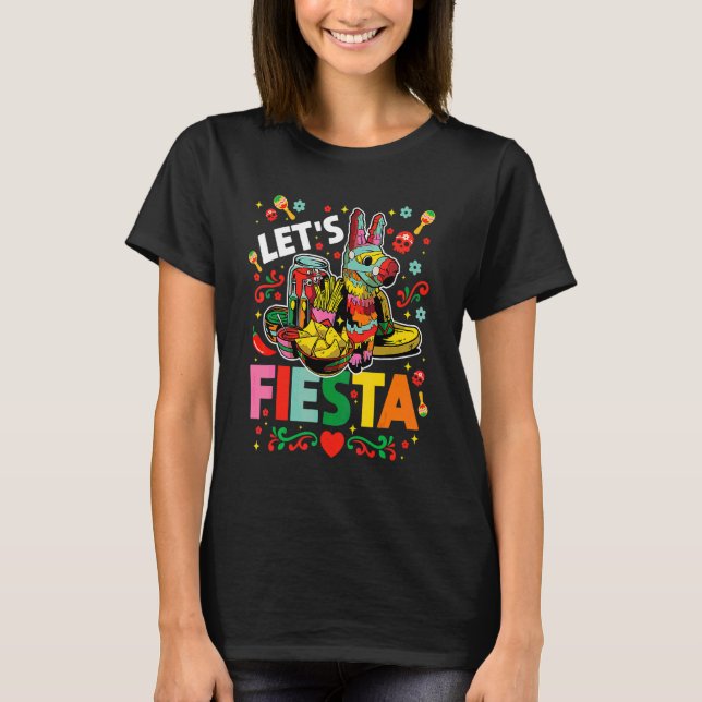 T-shirt Fiesta Cinco De Mayo Camisa Mexicana Hombre (Devant)
