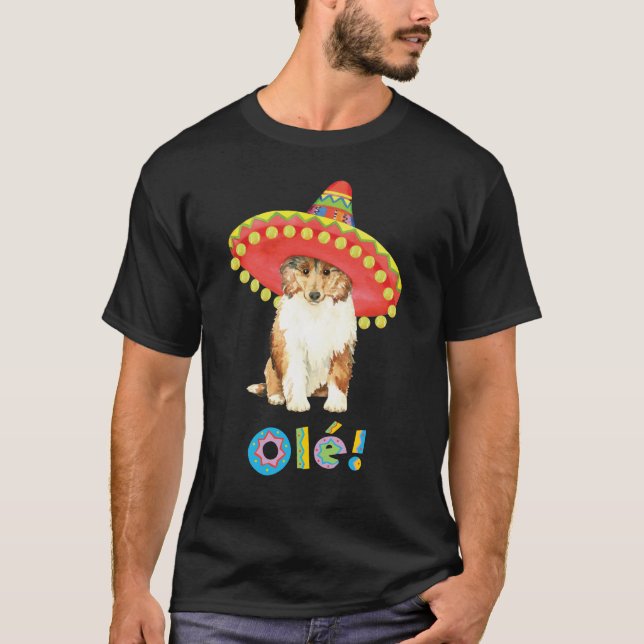 T-shirt Fiesta Collie (Devant)