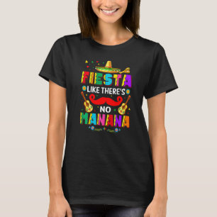 T-shirt Fiesta Comme il n'y a pas de Manana Mexicaine Guit
