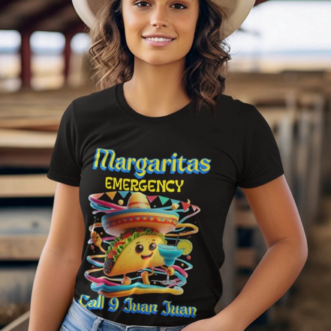 T-shirt Fiesta de Sizzling : Margaritas Urgence (Créateur téléchargé)