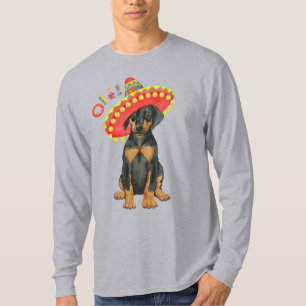 T-shirt Fiesta Doberman Pinscher