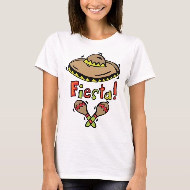 T-shirt Fiesta du Mexique (Devant)